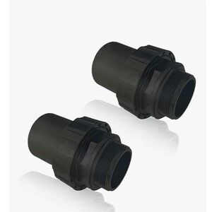 MAYGO 2" PVC pool pump fitting coupling, 2piece.
